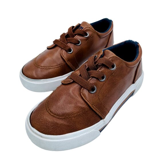 US Sports Toddler Boy's Brown Shoes Size: 9 - Picture 4 of 5